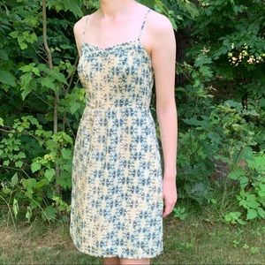 Anthropologie Moulinette Soeurs Silk Dress, size 4/6.